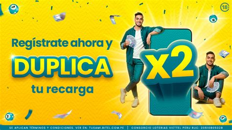 Duplica tu primera recarga .